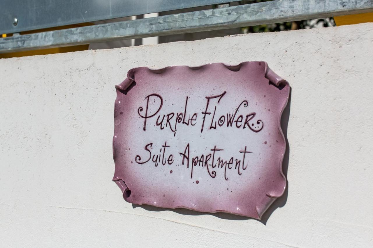 Purple Flower Suite Apartment Cala Gonone Kültér fotó